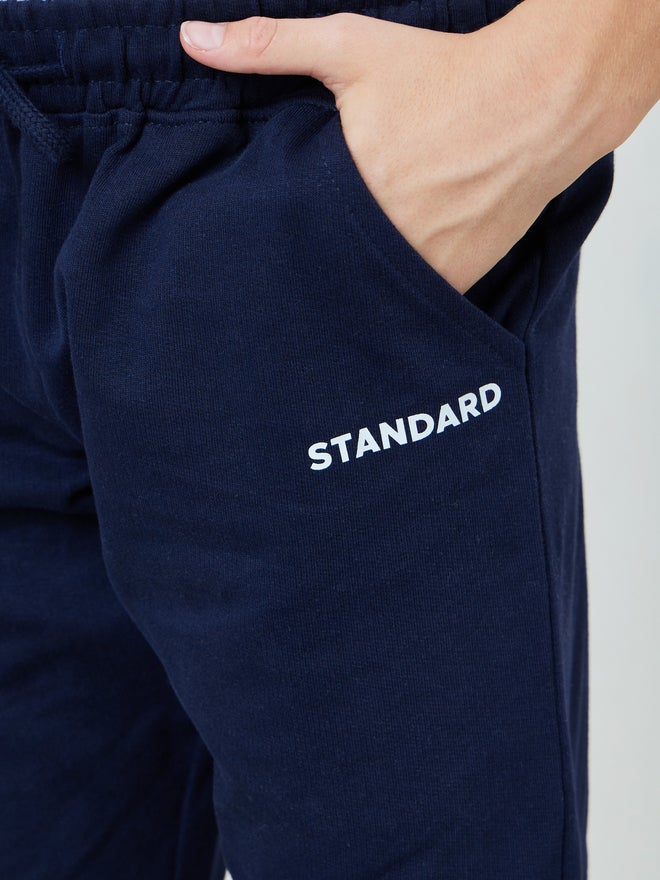 Styli Teen Boys Text Print Cuffed Joggers - Image 3