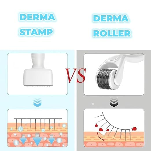 Bindex Derma Stamp Adjustable Pen 0mm 3mm100 A Titanium micro needles I Amazing Professional Microneedling Pen for Skin Repair Face Hair Beard Growth I Easy to use I Safe and Effective - Image 4