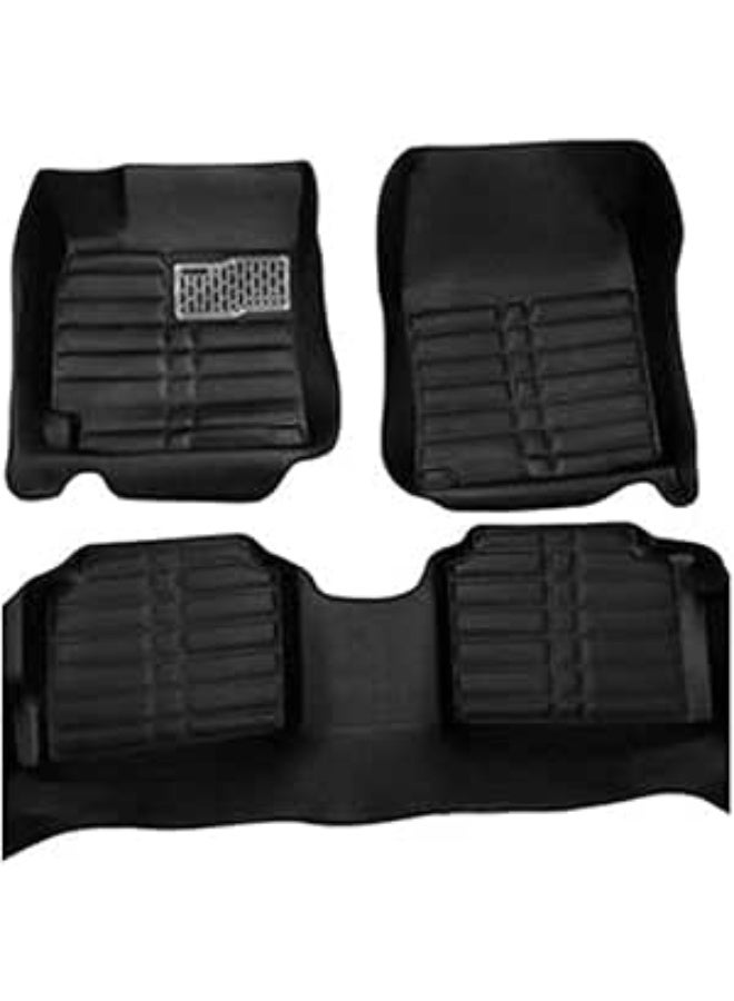 5D Car Floor Mat Set – Full Coverage & Easy-to-Clean – Compatible with Toyota Corolla 2020