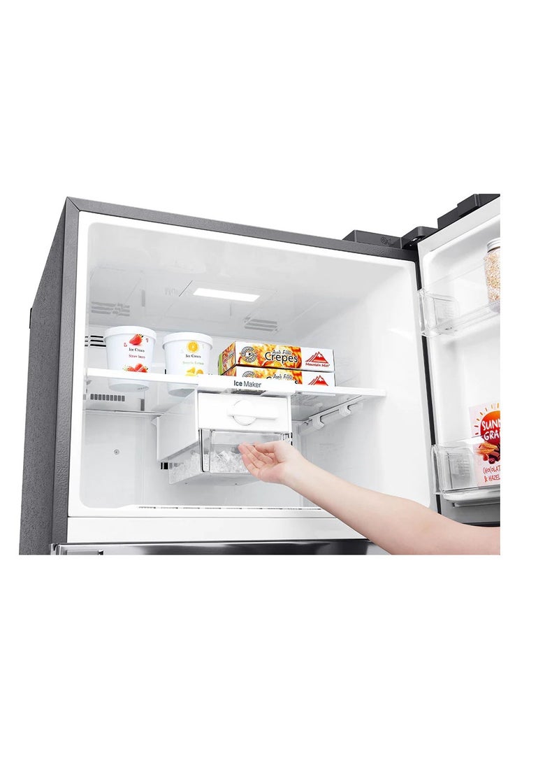LG No-Frost Refrigerator, 592 Liters, 21 Cubic Feet, Inverter Linear Compressor, Hygiene Fresh Filter, Silver ( GR-F822HLHM  ) GR-F822HLHM Silver - Image 4