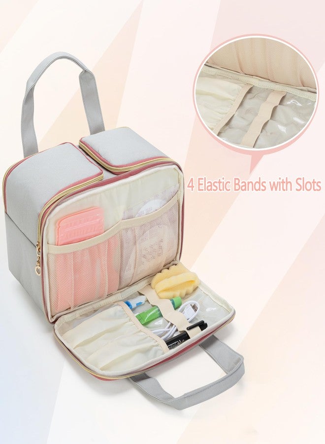 Damero حقيبة مضخة الثدي القابلة للارتداء داميرو متوافقة مع إلفي، ويللو، ومومكوزي، حقيبة للتنقل لمعظم مضخات ميدلا الإلكترونية، قطع المضخة وعبوة الثلج، تصميم براءة اختراع - Image 5