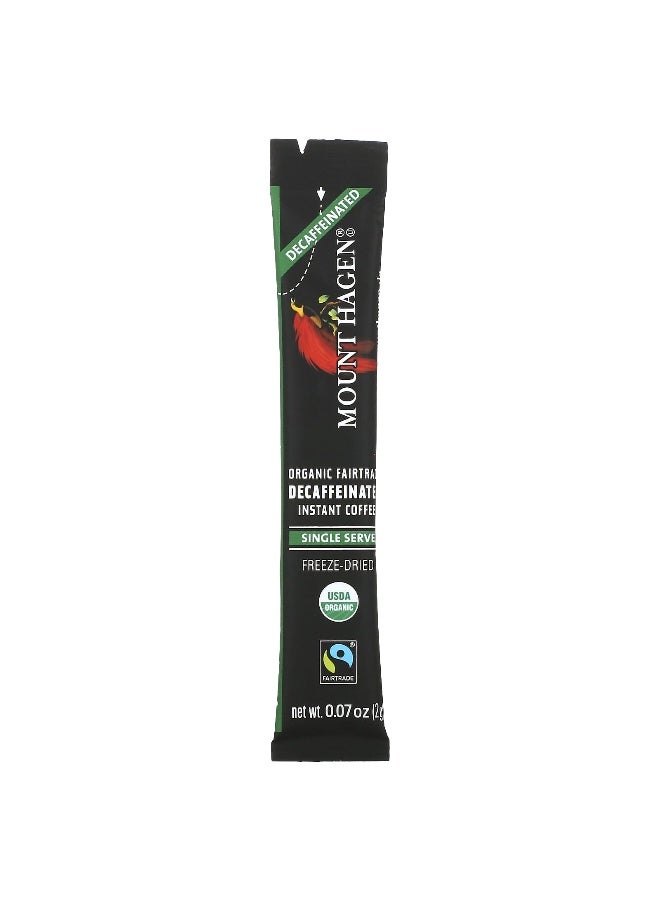 Mount Hagen Mount Hagen, Organic Fairtrade Instant Coffee, Decaffeinated, 25 Single Serve Sticks, 1.76 oz (50 g) - Image 3