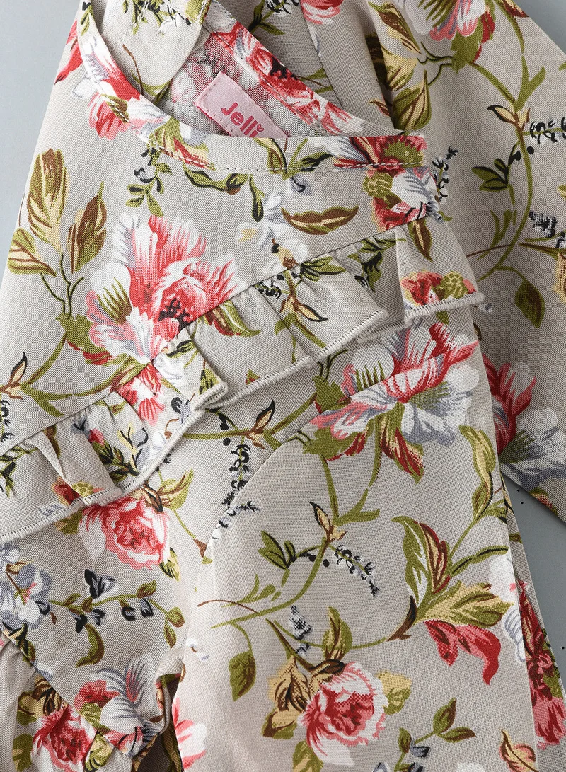 Jelliene Aop woven dress