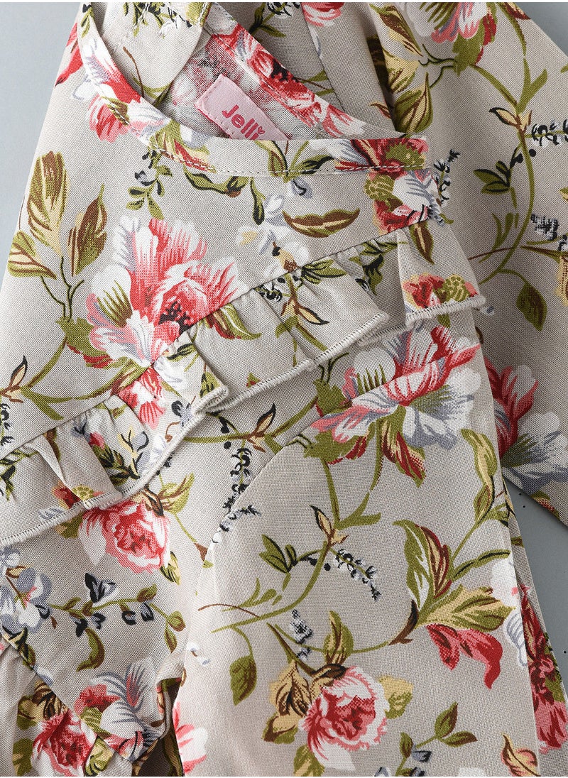 Jelliene Aop woven dress  - Image 4