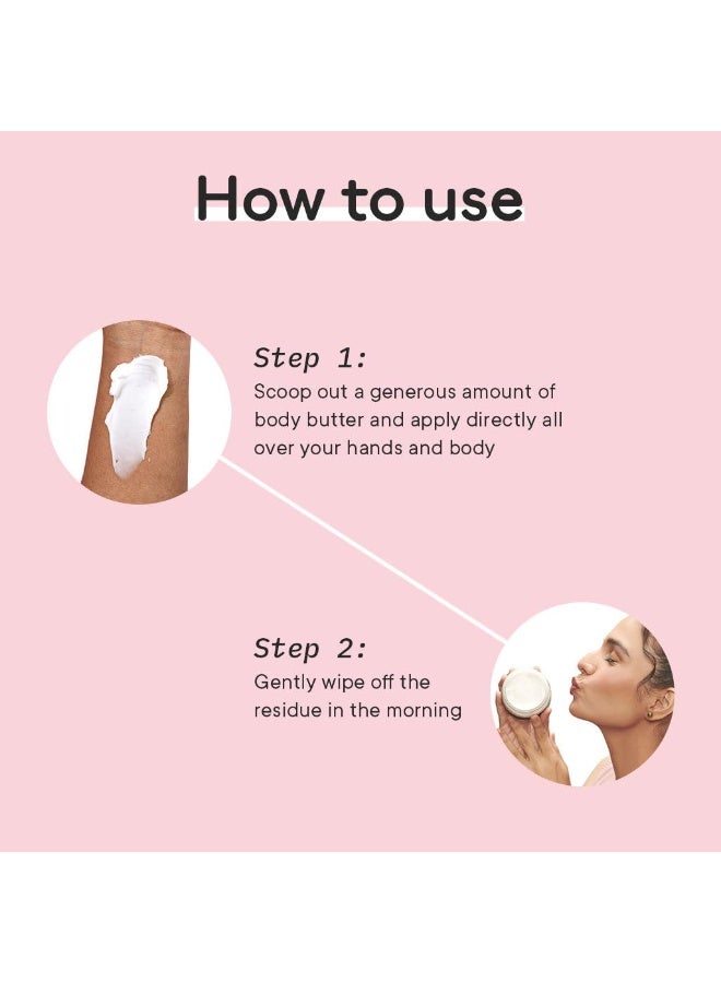 كوينش زبدة الجسم المرطبة المكثفة من كوينش بوتانيكس مع السكوالان وزبدة الشيا (رائحة الأزهار) | كريم الجسم الكوري للبشرة الناعمة النطاطة | تركيبة زبدة الشيا الغنية | قوام مخفوق | صنع في كوريا (100 مل) - Image 4