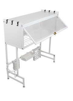 LIVVY Stainless Steel Over Sink Kitchen Rack – رف مطبخ فوق الحوض – Dish Drying Rack Organizer with Utensil & Plate Storage | رف مطبخ ستانلس ستيل، منظم أدوات المطبخ، رف تجفيف الصحون، رف أطباق، حامل صحون، مجفف الصحون، رف تجفيف الأطباق – Sink Rack for Kitchen, Dish Rack for Countertop & Home Storage  - Image 5
