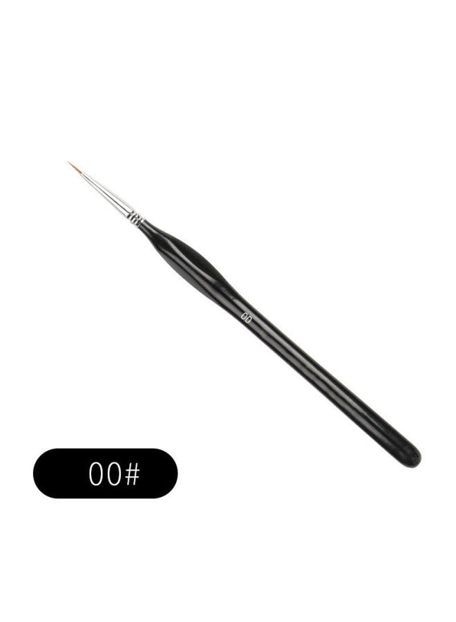 Nine Extremely Three-sided Drawing Pen Watercolor Gouache Brushwork Outline Tracing Pen Drawing Surface-drawing Photo Pen Extra Traditional Chinese Painting Hand-painted - Image 1