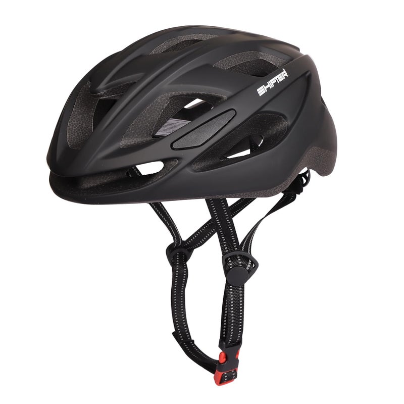 SHIFTER Kid's Youth Adult Free Size Light Weight Bicycle/Bike Adjustable Size Superior Ventilation Safety Helmet for Cycling/Skating/Skate Boarding (Black) - Image 3