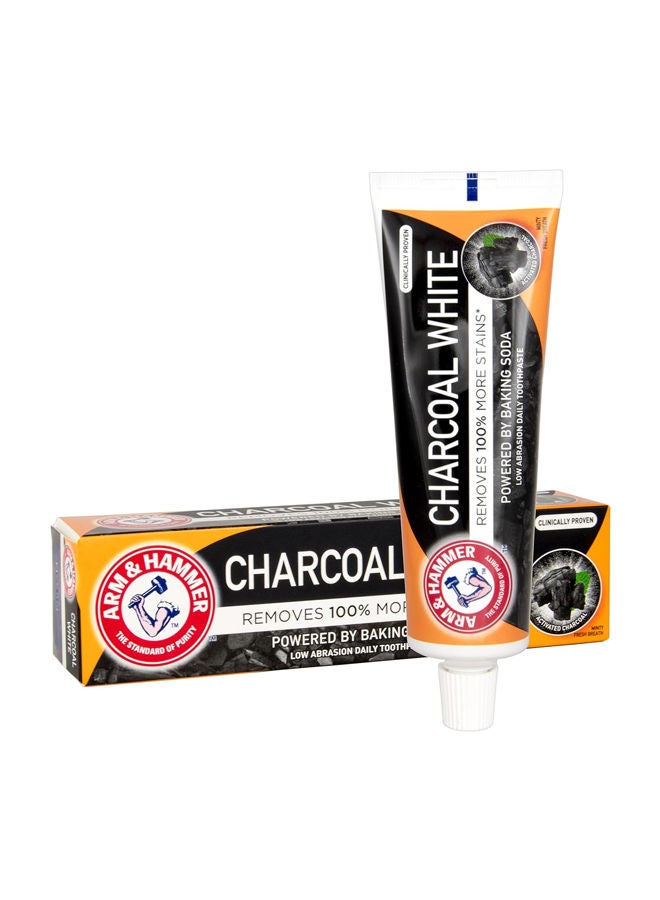 Arm & Hammer Charcaol White Toothpaste 75ml - Image 1