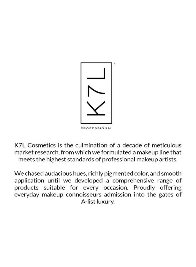 K7L Airbrushed Neutral Glitter Eyeshadow Palette - Image 5