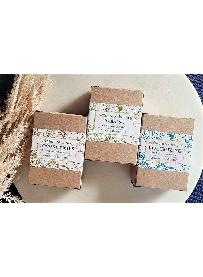 nature skin shop Volumizing Sea Salt Shampoo Bar - Image 4