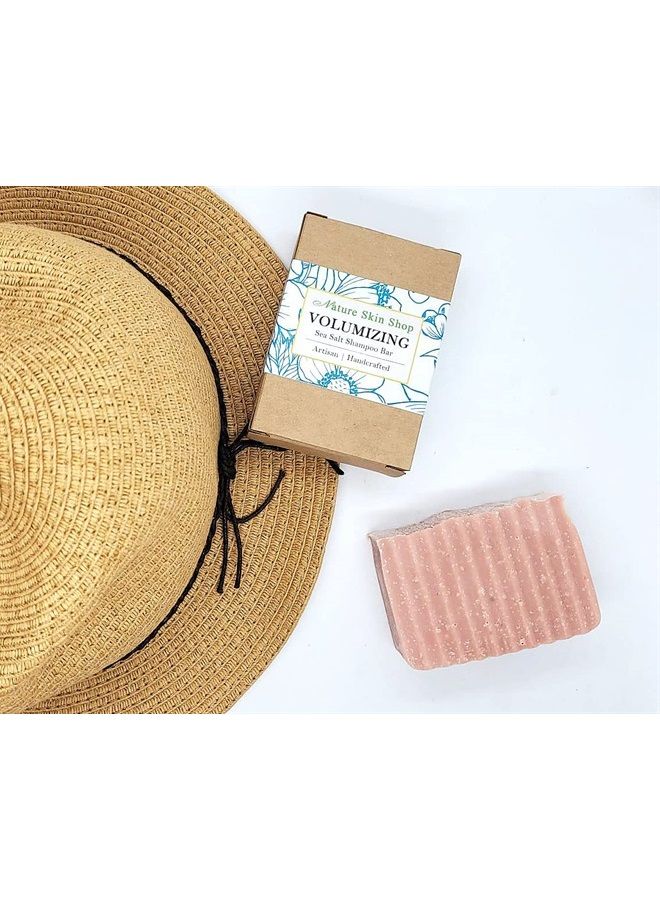 nature skin shop Volumizing Sea Salt Shampoo Bar - Image 3