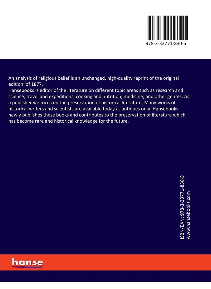 An analysis of religious belief  - Image 2