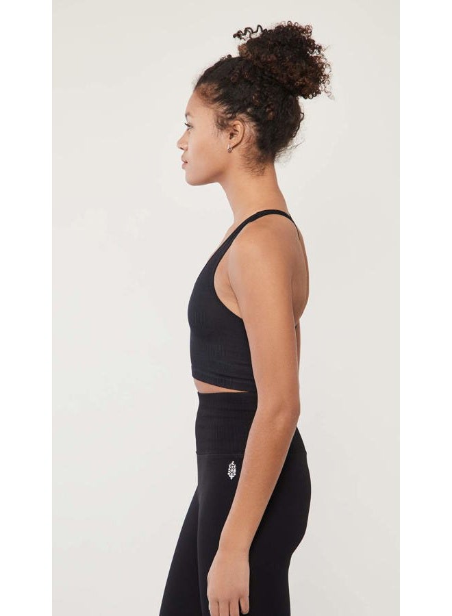 Fp Movement by Free People Women's Free Throw Crop Top, Black, Small - Image 4