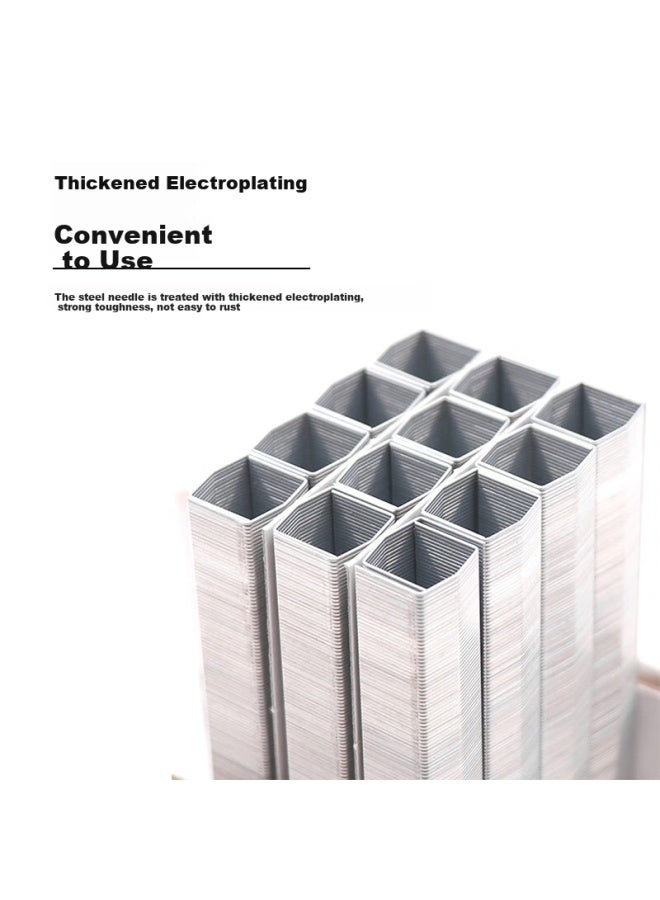 ماكس Max Arched Staples, دبابيس ممتدة 5000 قطعة، ارتفاع 9.5 مم، مناسبة لـ Hp-88 دباسة 2115 3/8l Staple - Image 1