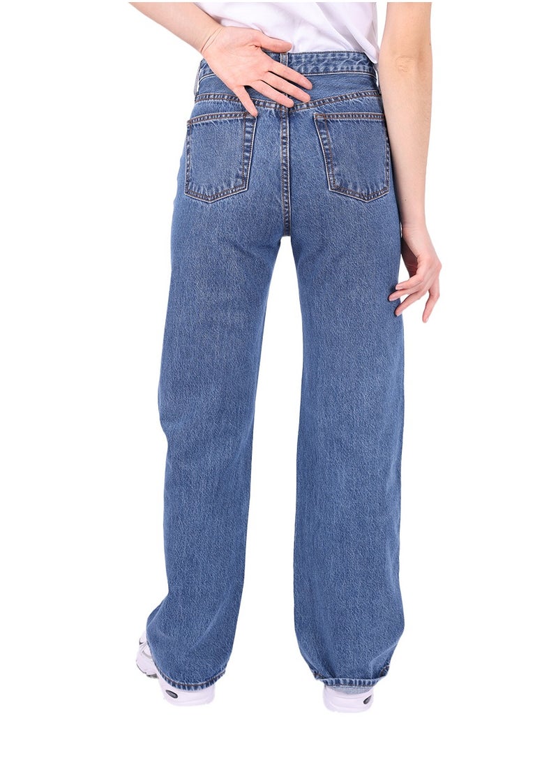 Bardigiani - Wideleg Jeans (Made in Italy) - Blue - Image 1