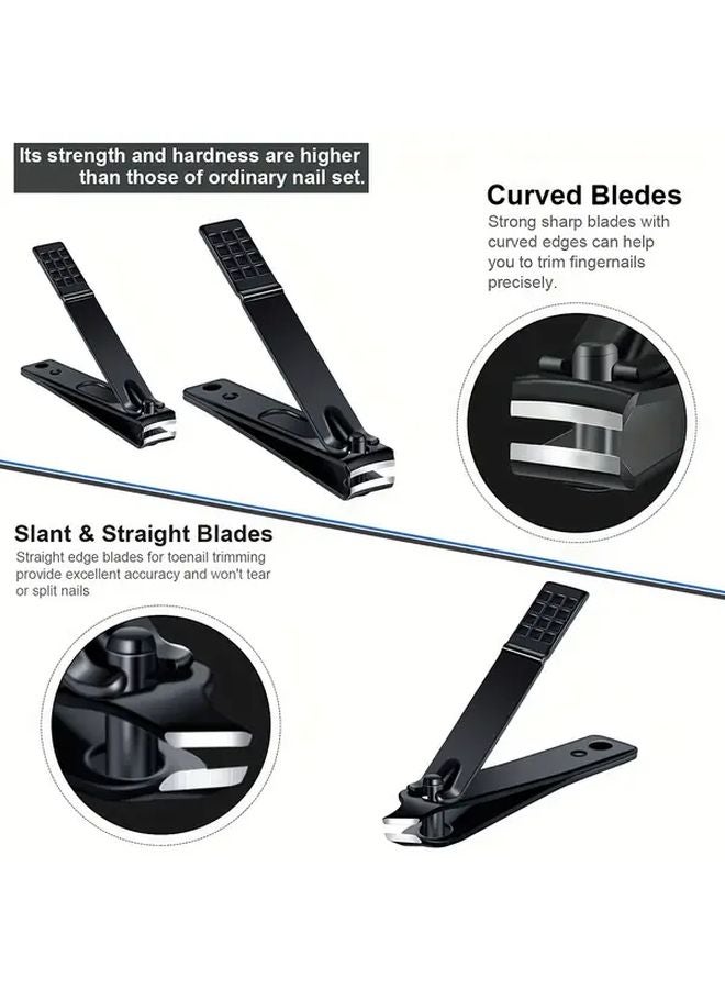 50 Pcs Professional Manicure Pedicure Set With Travel Case Complete Nail Care Kit For Men Women - Image 5