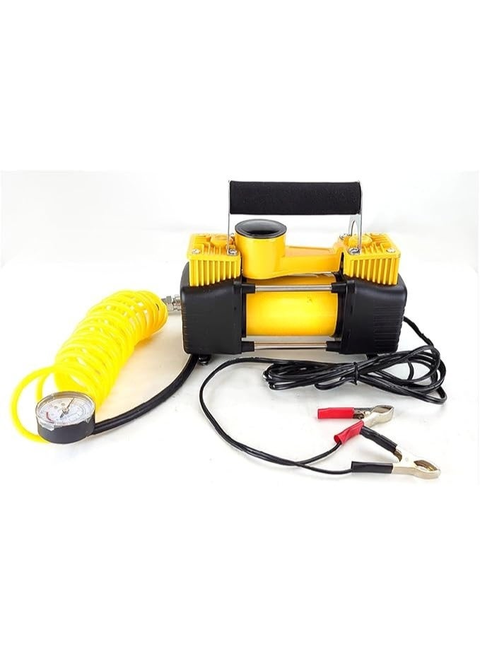 Air-Compressor Inflator for Car Tyres – Portable & Easy-Use Emergency Tyre Pump - Image 1