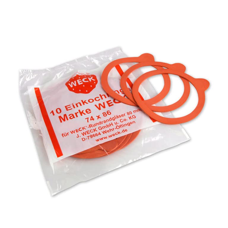 Weck 10 x 80mm Rubber Rings for Jars - Image 5