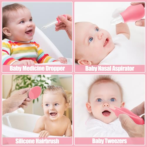 POPYJAN Baby Healthcare and Grooming Kit for Newborn Kids, 24PCS Upgraded Safety Baby Care Kit, Newborn Nursery Health Care Set, Baby Care Products - Image 5