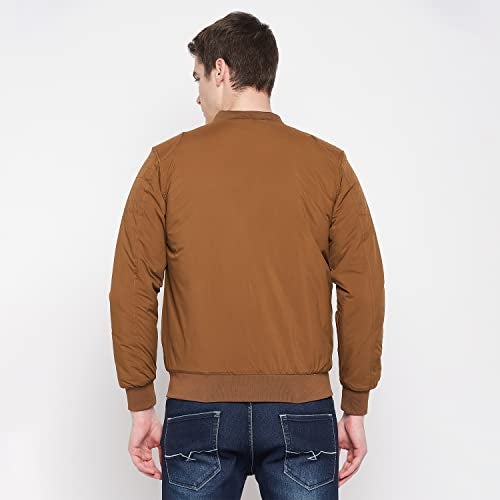 Duke Stardust Men Full Sleeve Slim Fit Jacket (SDZ1085_Tan_XL) - Image 3