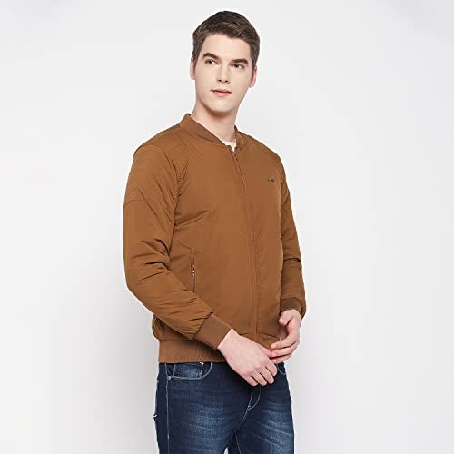 Duke Stardust Men Full Sleeve Slim Fit Jacket (SDZ1085_Tan_XL) - Image 2