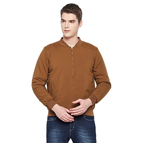 Duke Stardust Men Full Sleeve Slim Fit Jacket (SDZ1085_Tan_XL) - Image 1