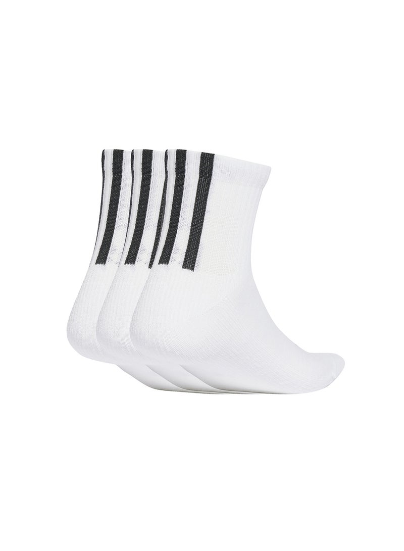 adidas Originals Quarter Length 3 Pack Back Stripe Socks  - Image 2