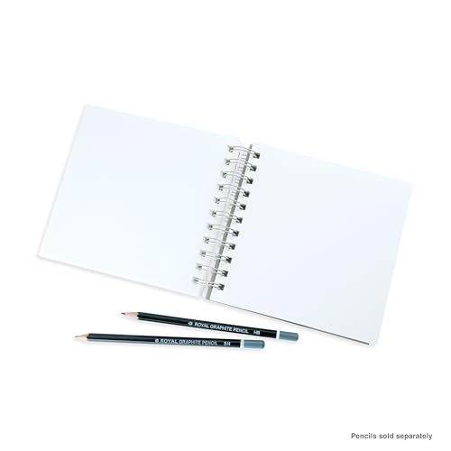 Bee Paper Company Bee Paper - 6"x 6" Super Deluxe Mixed Media Sketching Pad, 60 Sheets - Image 5