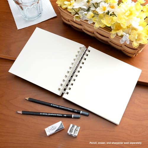Bee Paper Company Bee Paper - 6"x 6" Super Deluxe Mixed Media Sketching Pad, 60 Sheets - Image 4