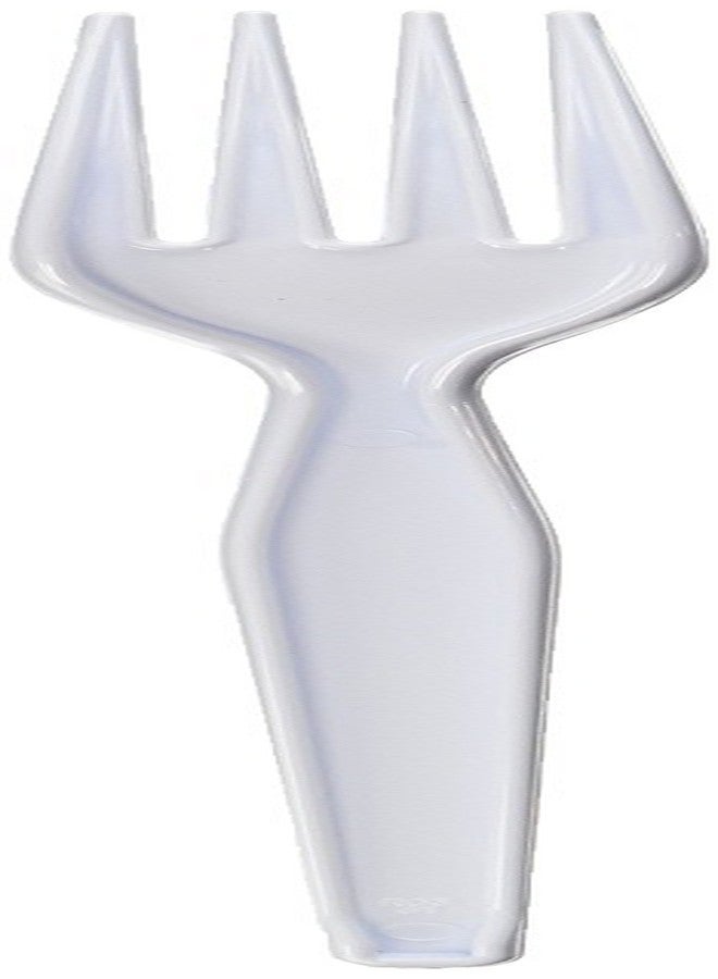 Dixie Plastic Tableware, Heavyweight Forks, White, 100/Box, Sold As 1 Box - Image 2