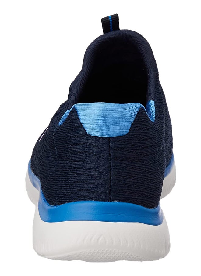 SKECHERS - SKECHERS SUMMITS - NEXT WAVE SLIP-ON SNEAKERS FOR WOMEN IN NAVY BLUE - Image 1
