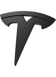 Spigen Front Emblem Logo Full Cover for Tesla Model 3 2025 / 2024 Refresh (Highland) - Carbon 
