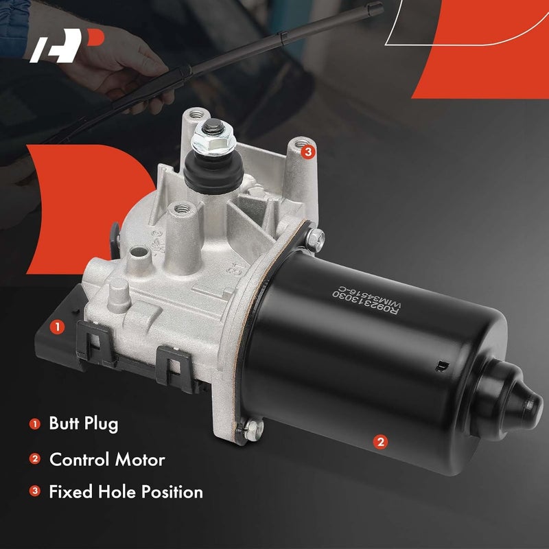 A-Premium محرك مساحات الزجاج الأمامي A-Premium بدون مضخة غسيل لسيارات كيا وهيونداي - Image 4