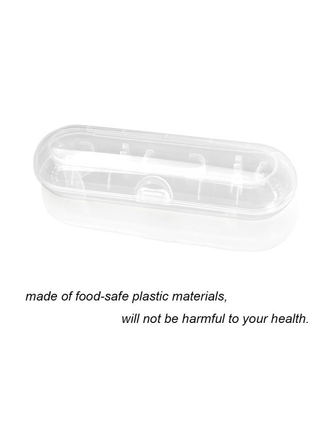 1pcs المحمولة استبدال البلاستيك فرشاة الأسنان الكهربائية حالة السفر لفم-ب برو سلسلة (شفافة) - Image 5