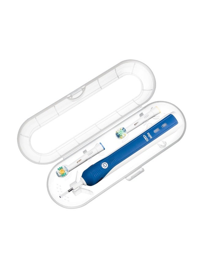 1pcs المحمولة استبدال البلاستيك فرشاة الأسنان الكهربائية حالة السفر لفم-ب برو سلسلة (شفافة) - Image 1