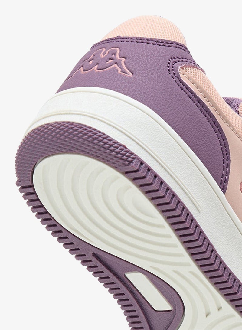 Kappa Girls' Panelled Low-Ankle Sneakers with Hook and Loop Closure - Image 5