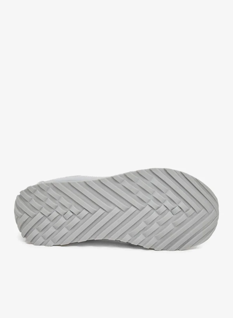 Styli  Textured Lace Up Sneakers for Women | Best Price UAE