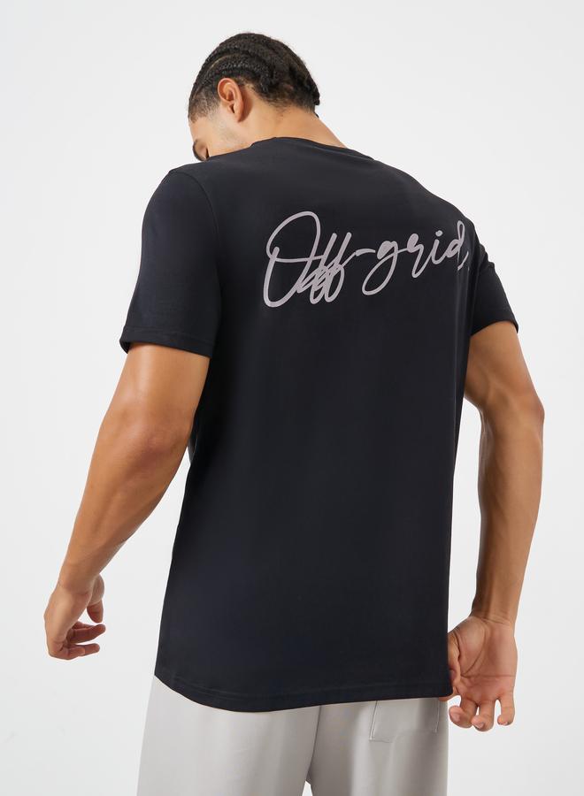 ستايلي تيشيرت بطبعة جرافيك - Image 1