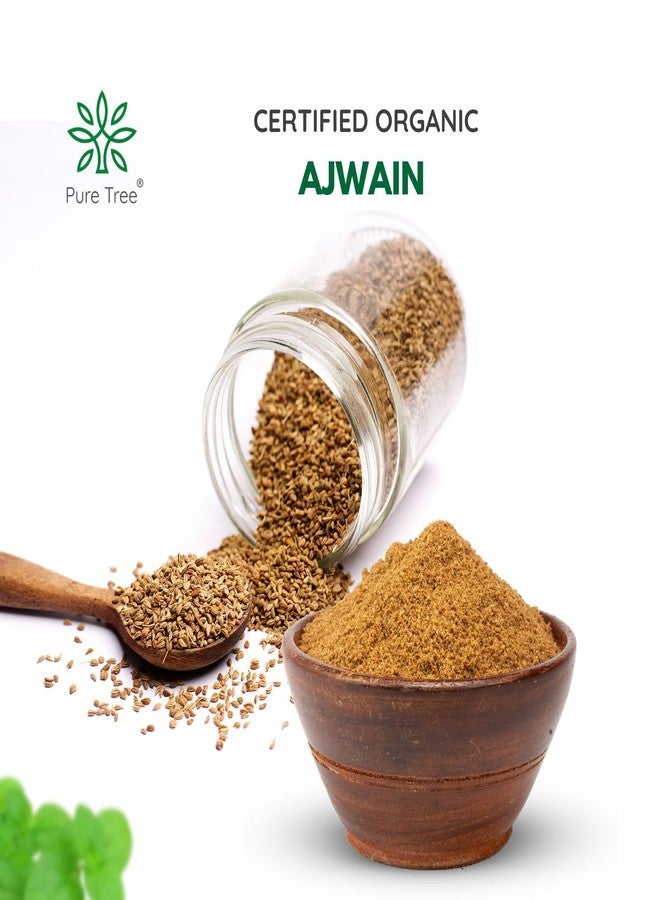 Pure Tree Certified Organic Carom Seeds | 250 g | Ajwain Seeds | Omam | Vamu | Ajowan | Ayamodakam Seeds Rich In Antioxidants - Image 4