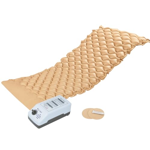 Dr.Odin Dr. Odin OAM001 Anti-Decubitus Electric Portable Air Mattress | Back Support, Quick Inflation, Pressure Adjustment | Ideal for Bedridden Patients | 240x100x6, Brown (Large) - Image 1