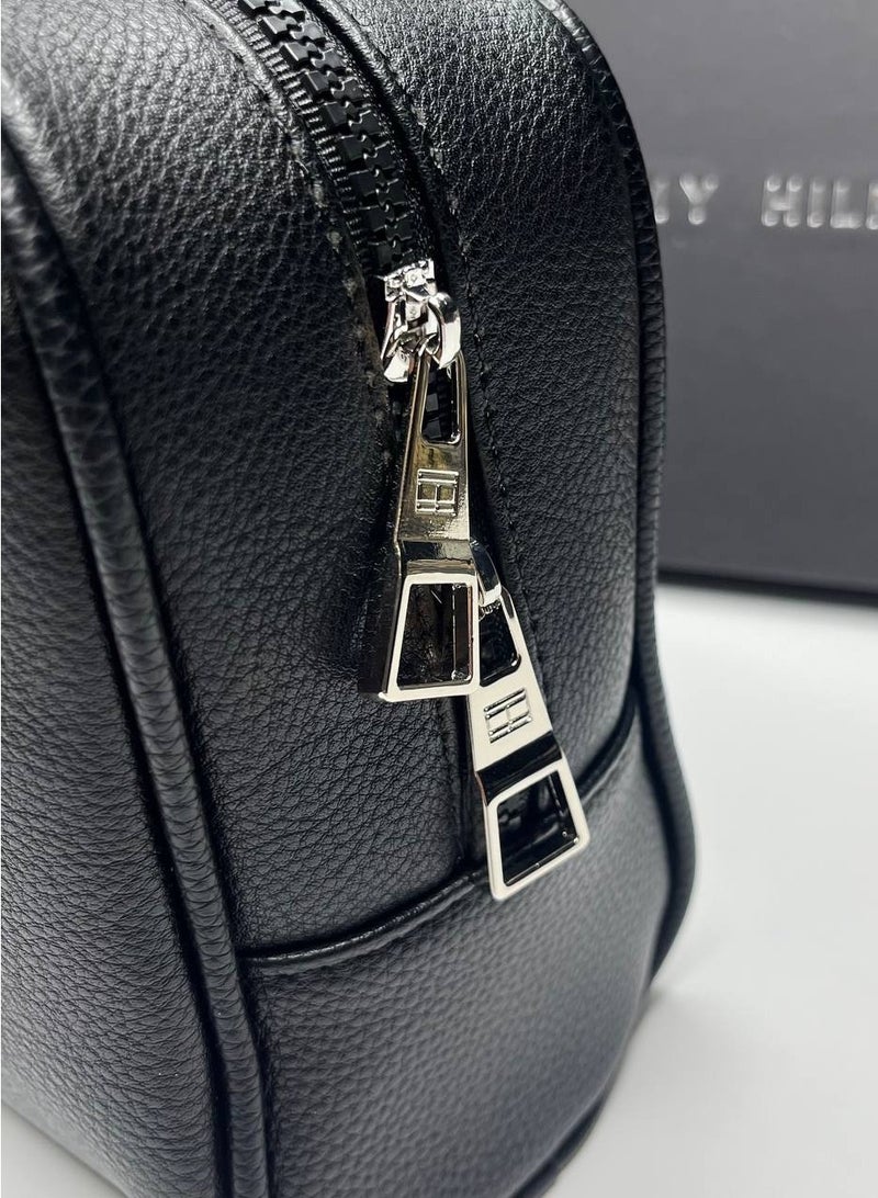 Tommy Hilfiger Plus Original Tommy Hilfiger HandBag Black Men’s Bag  - Image 4