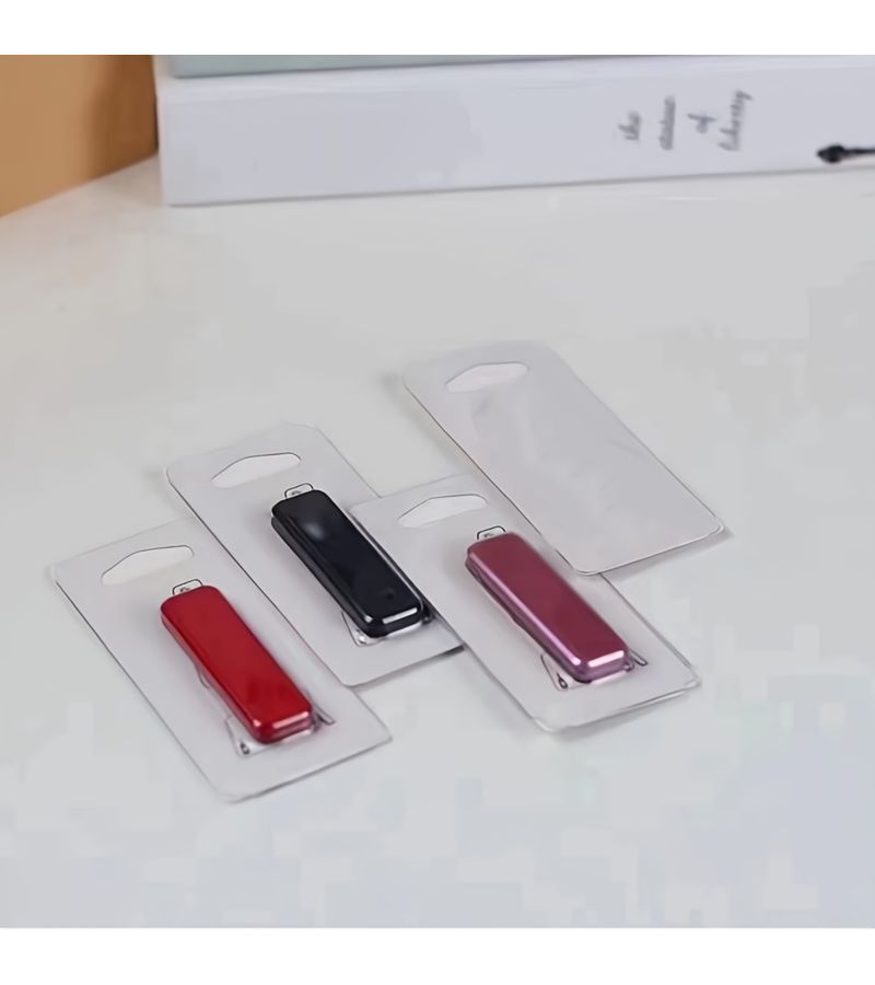 Mini Portable Folding Desktop Phone Holder Ultra Thin Paste Integrated Mobile Phone Holder Decoration Black 1pc - Image 2