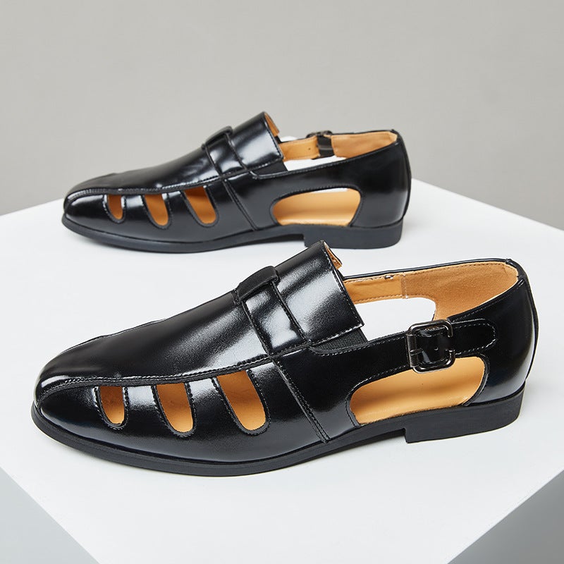 Dropshipping New Breathable Toe-Toe Sandals For Outer Wear Large Size Fisherman Shoes Gentlemen Formal Casual Shoes Men'S Shoes - Image 2