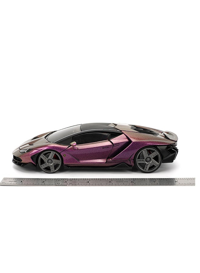 JADA Pink Slips 1:24 - Lamborghini Centenario, Die-Cast Car with Base, Toys for Kids and Adults - Image 2