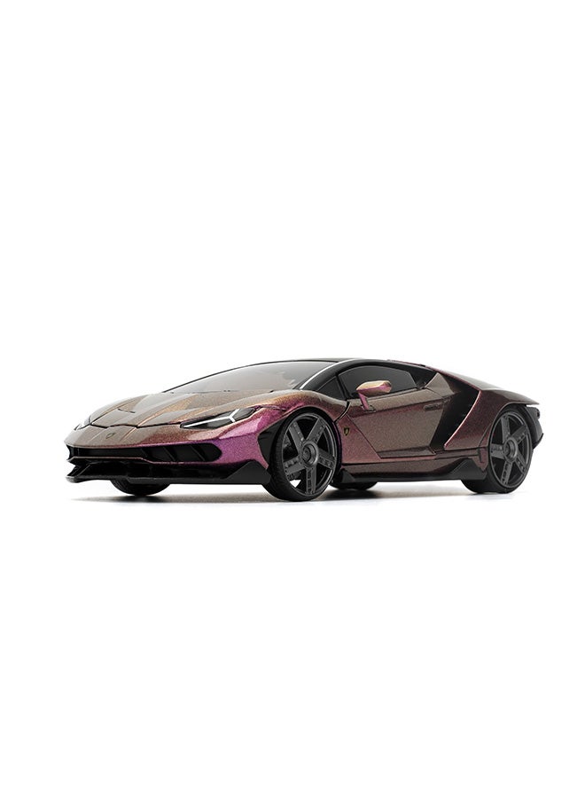 JADA Pink Slips 1:24 - Lamborghini Centenario, Die-Cast Car with Base, Toys for Kids and Adults - Image 5
