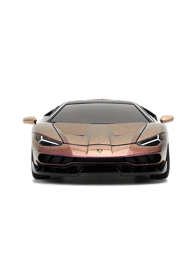 JADA Pink Slips 1:24 - Lamborghini Centenario, Die-Cast Car with Base, Toys for Kids and Adults - Image 4