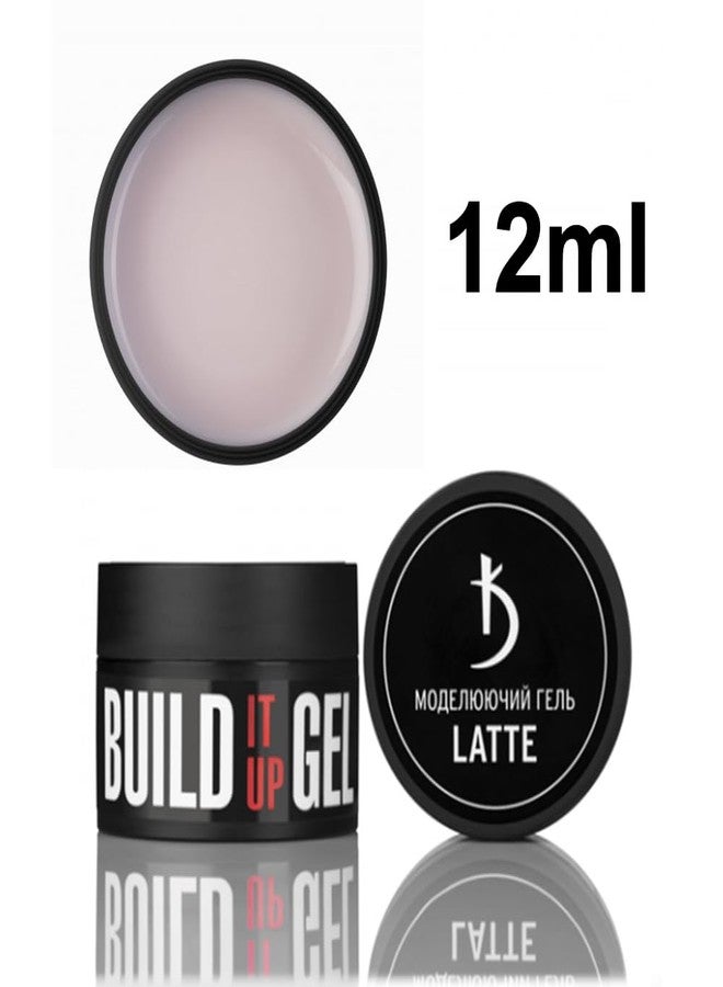 Kodi Professional Build It Up Gel. Modeling Builder Nail Extension. Strengthening Nail (Build It Up Gel Latte 12ml.) - Image 2