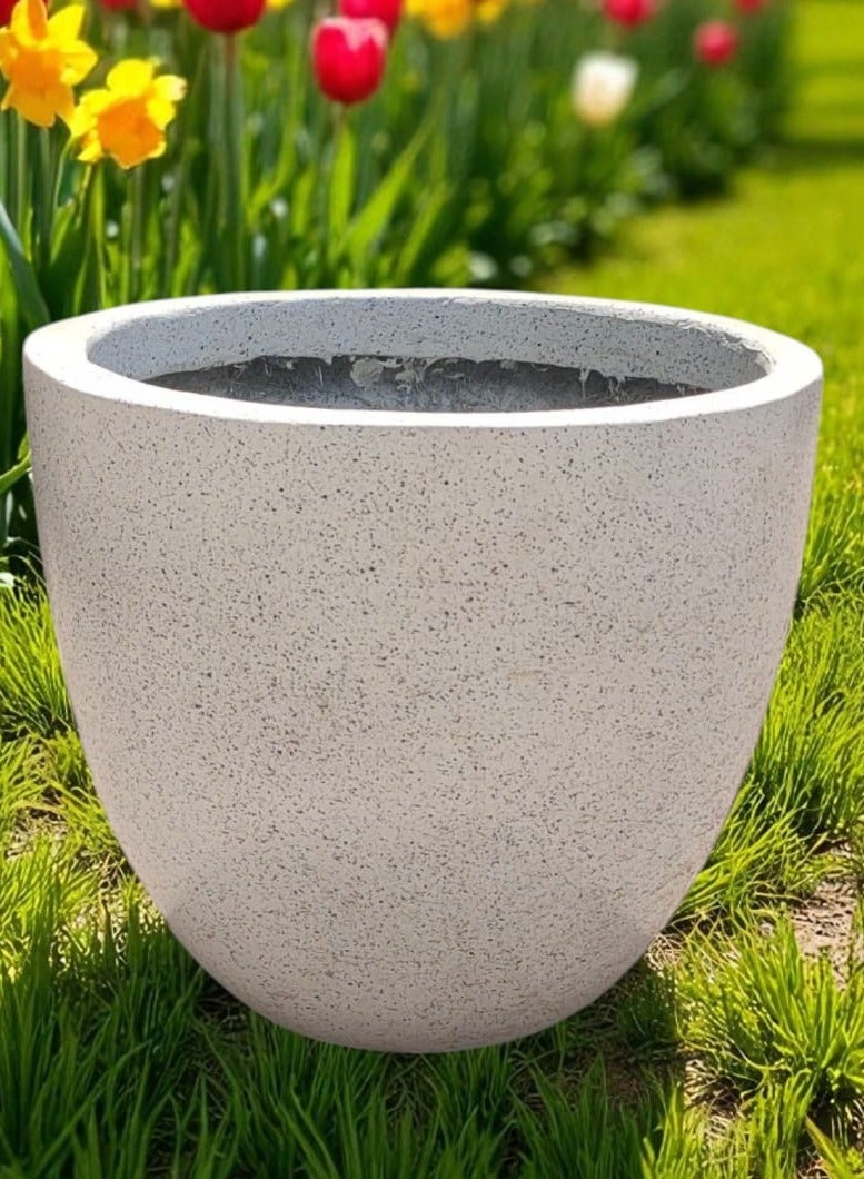 كلور زون بوتري اوعية للشرفة الداخلية والخارجية هيكل متين وقوي، مثالية لنباتاتك الكبيرة تمنع تغير اللون والتشقق الناتج عن التعرض لأشعة الشمس - Image 2