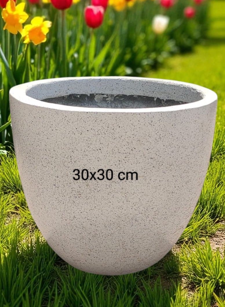 كلور زون بوتري اوعية للشرفة الداخلية والخارجية هيكل متين وقوي، مثالية لنباتاتك الكبيرة تمنع تغير اللون والتشقق الناتج عن التعرض لأشعة الشمس - Image 3